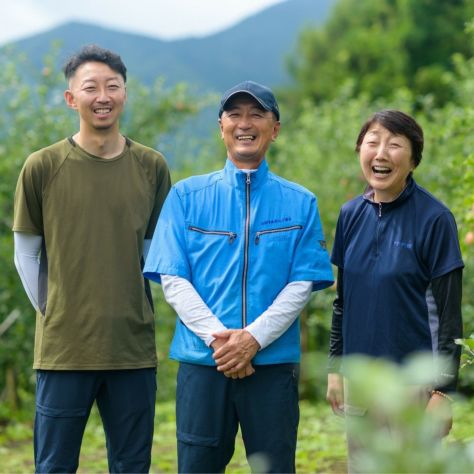 あら、りんご。パートナーファームの山田果樹園さん